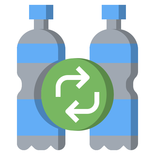 Plastic bottle Surang Flat icon