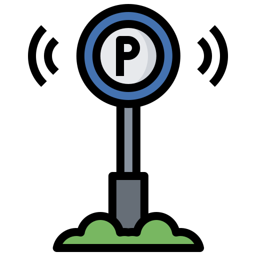 señal de estacionamiento Surang Lineal Color icono