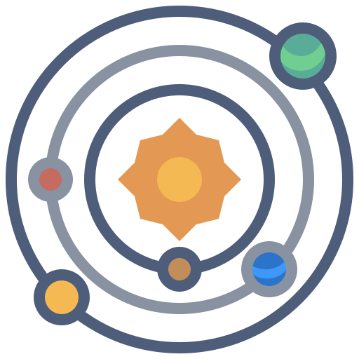 太陽系 Surang Flat icon
