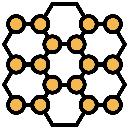 분자 Surang Lineal Color icon