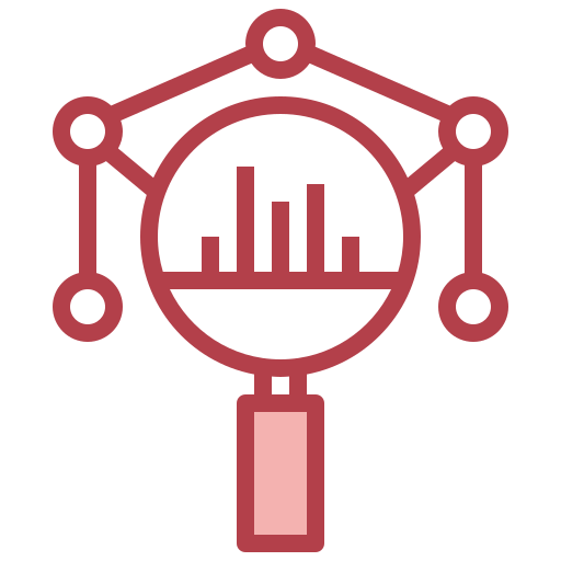 analytics Surang Red icon