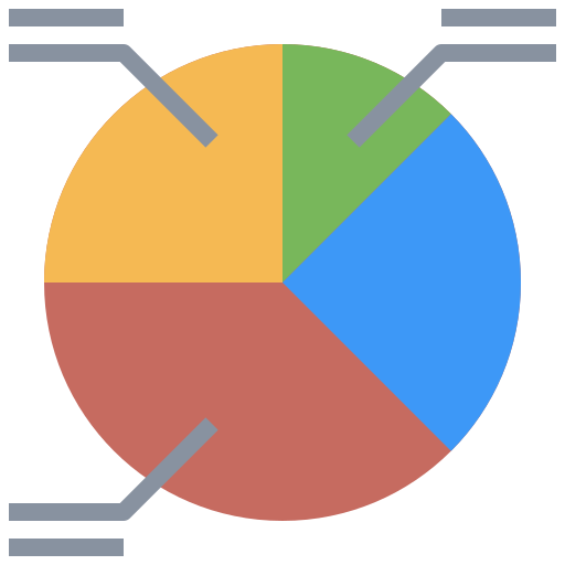 Круговая диаграмма Surang Flat иконка