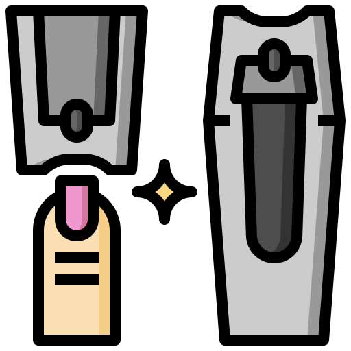 Маникюрные ножницы Surang Lineal Color иконка