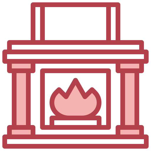 cheminée Surang Red Icône