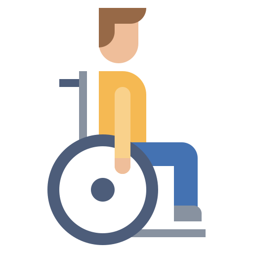 Wheelchair Surang Flat icon