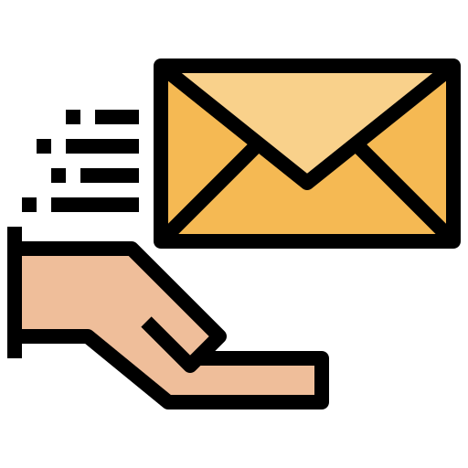 email Surang Lineal Color icon