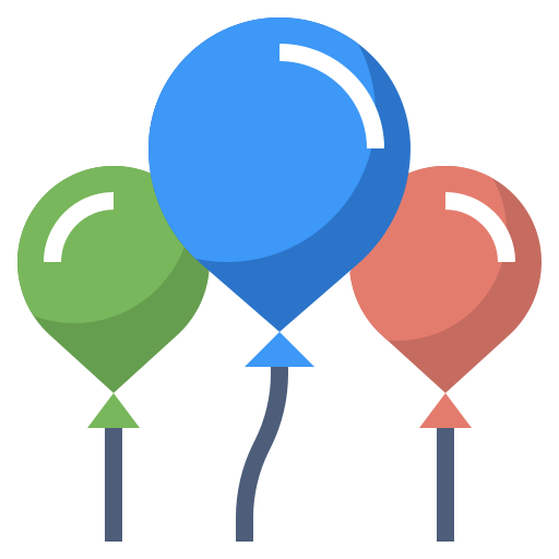 luftballons Surang Flat icon