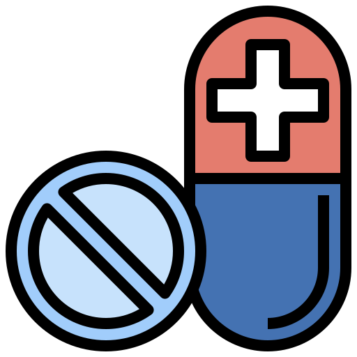 fármaco Surang Lineal Color icono