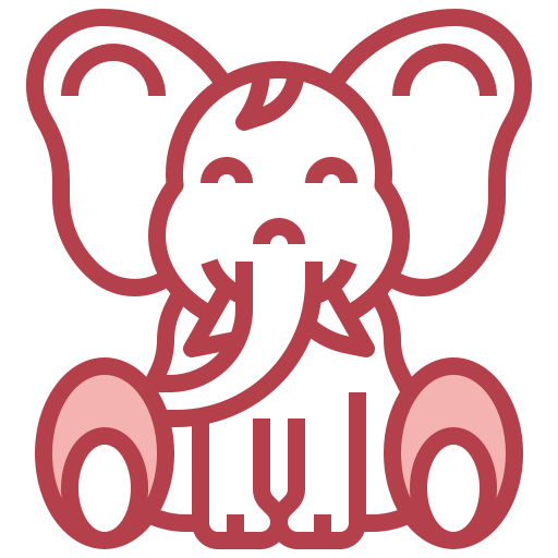 słoń Surang Red ikona