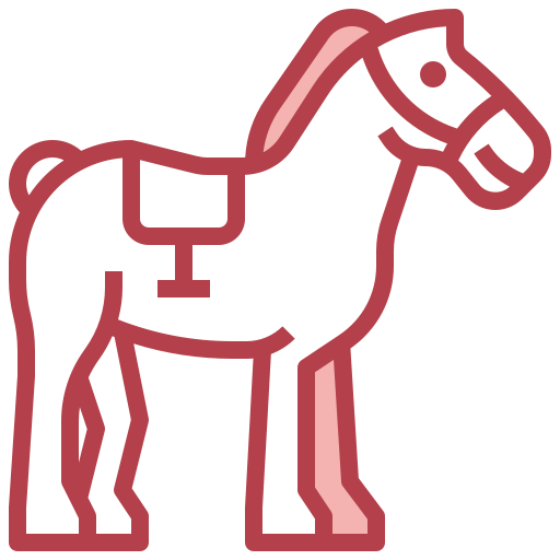 paard Surang Red icoon