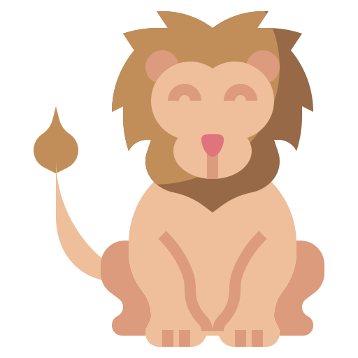 león Surang Flat icono