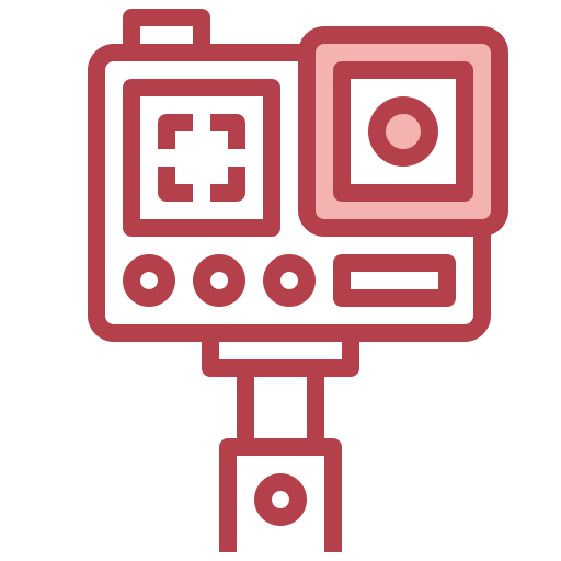 caméra d'action Surang Red Icône