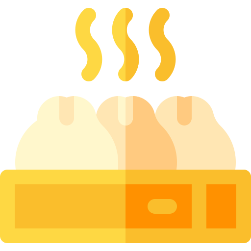 Dumpling Basic Rounded Flat icon