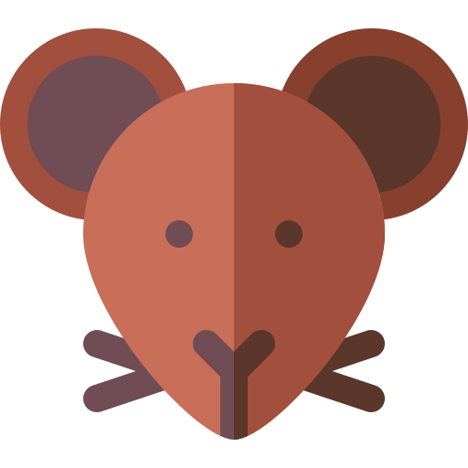 rat Basic Rounded Flat icoon