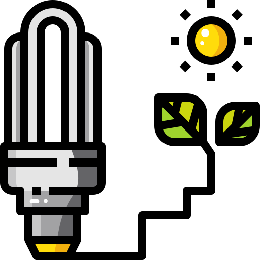 Eco energy Generic Outline Color icon