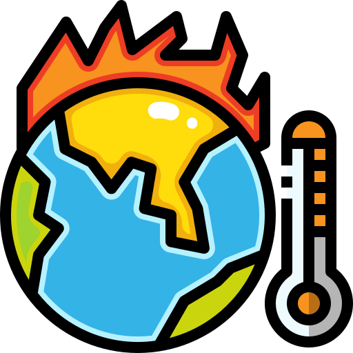 globale erwärmung Generic Outline Color icon