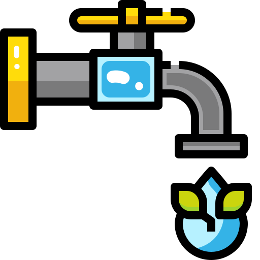 Water saving Generic Outline Color icon
