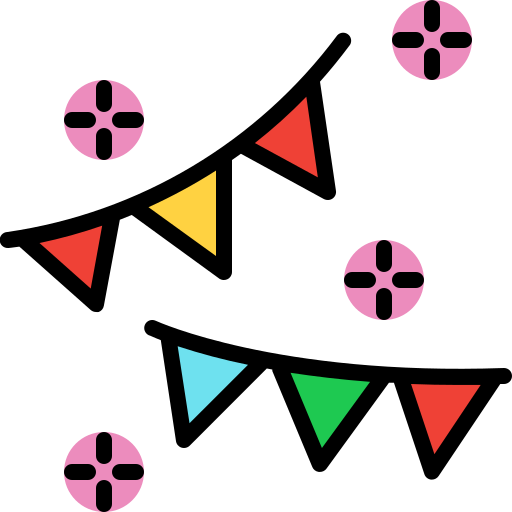 festival Generic Outline Color icono