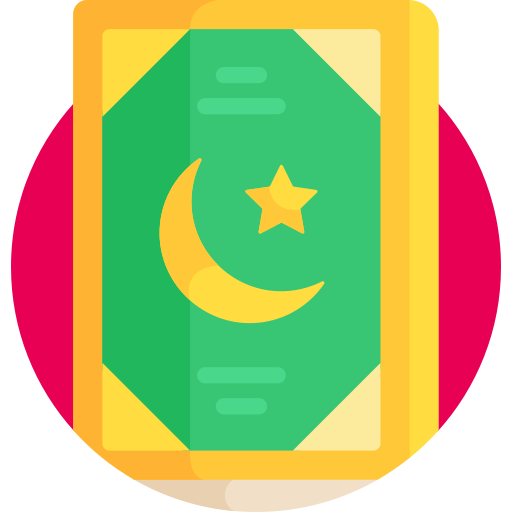 Quran Detailed Flat Circular Flat icon