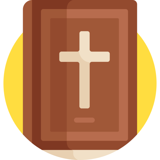 bible Detailed Flat Circular Flat Icône