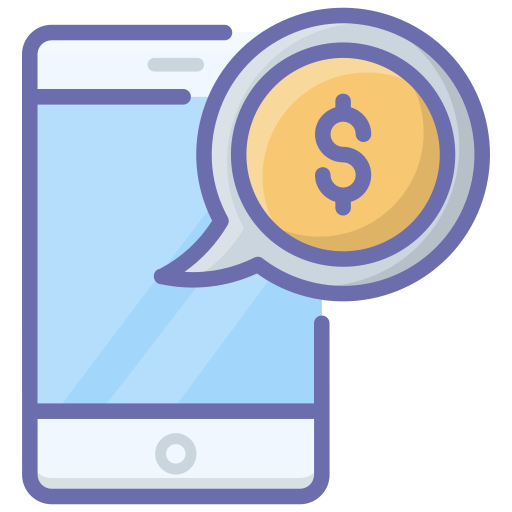 Mobile banking Generic Outline Color icon