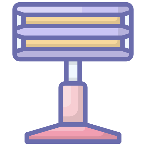 電気ヒーター Generic Outline Color icon