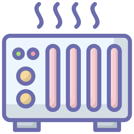 Микроволновая печь Generic Outline Color иконка