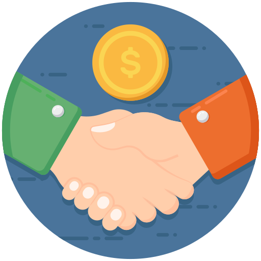 Handshake Generic Circular icon