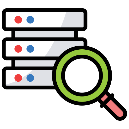 Data searching Generic Outline Color icon