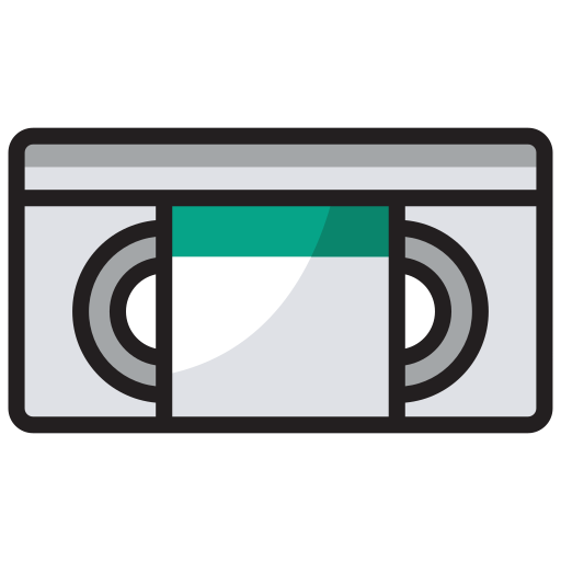 Cassette Generic Outline Color icon