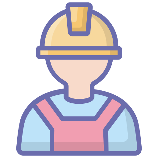obrero Generic Outline Color icono