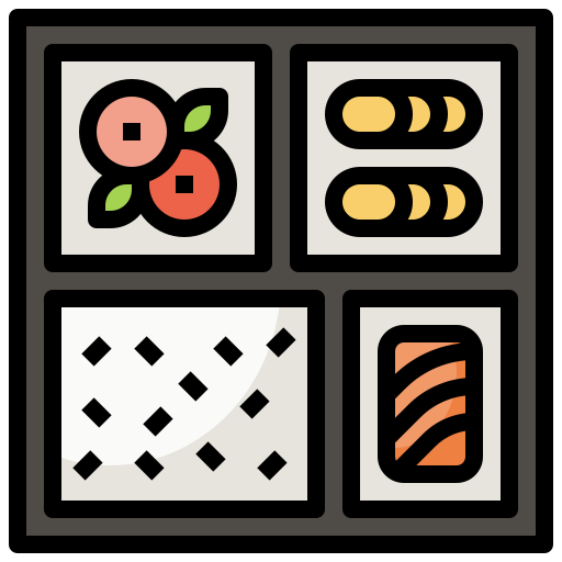Bento Surang Lineal Color icon