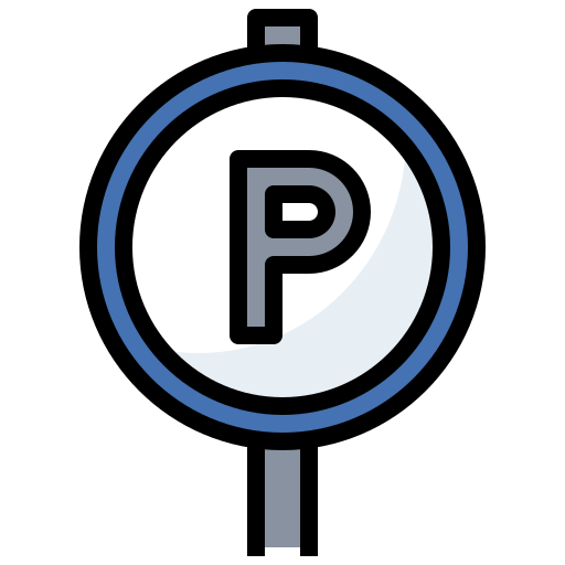 znak parkingowy Surang Lineal Color ikona