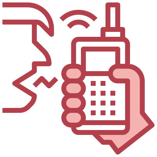 walkie talkies Surang Red icono