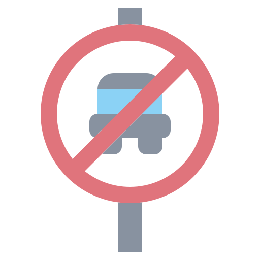 No parking Surang Flat icon