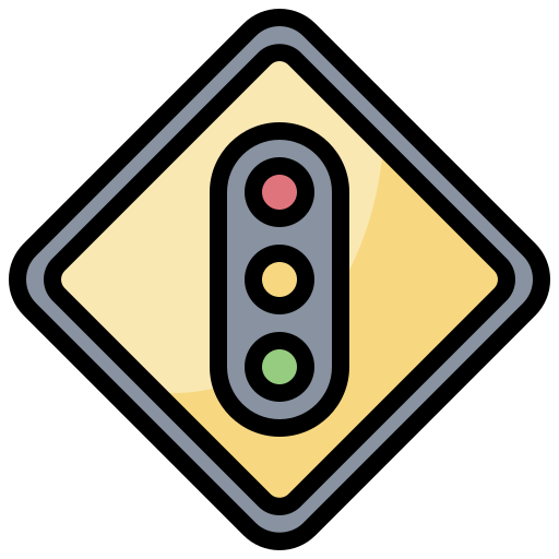 sygnalizacja świetlna Surang Lineal Color ikona