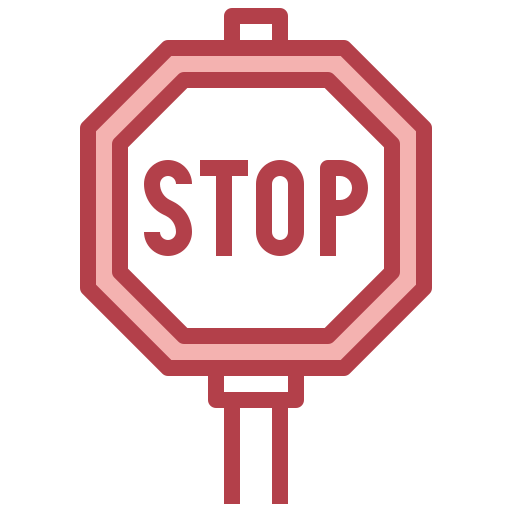 señal de stop Surang Red icono
