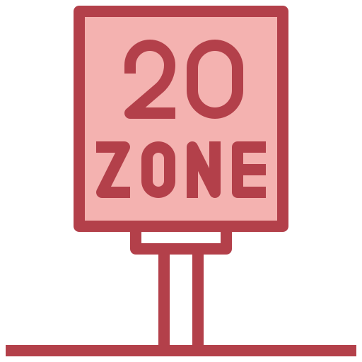 límite de velocidad Surang Red icono