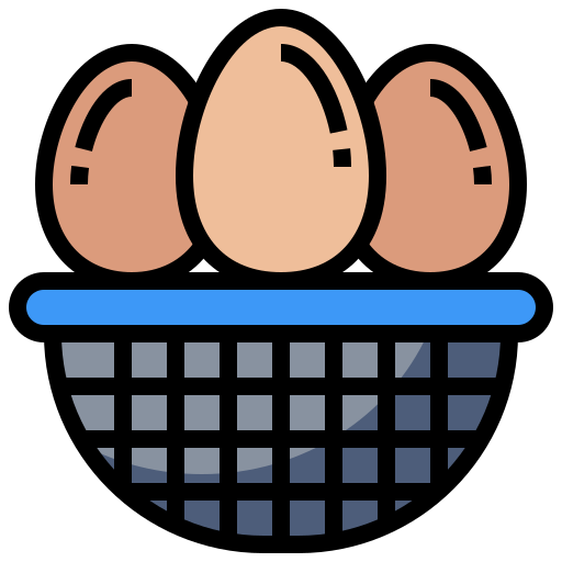 계란 Surang Lineal Color icon