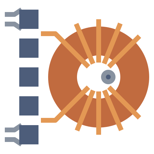 induktor Surang Flat ikona