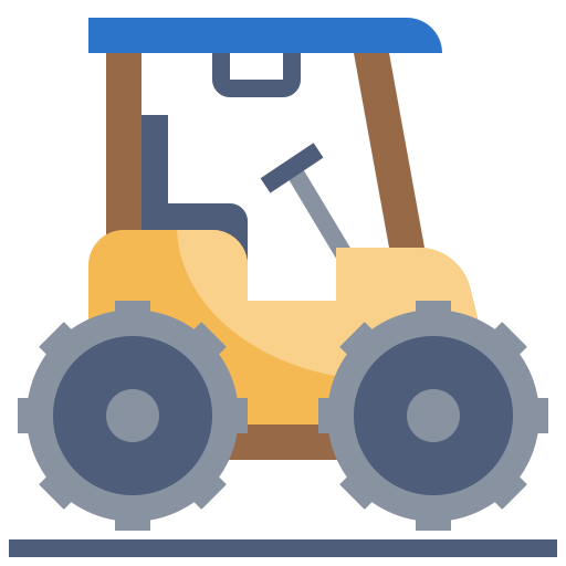 traktor Surang Flat icon