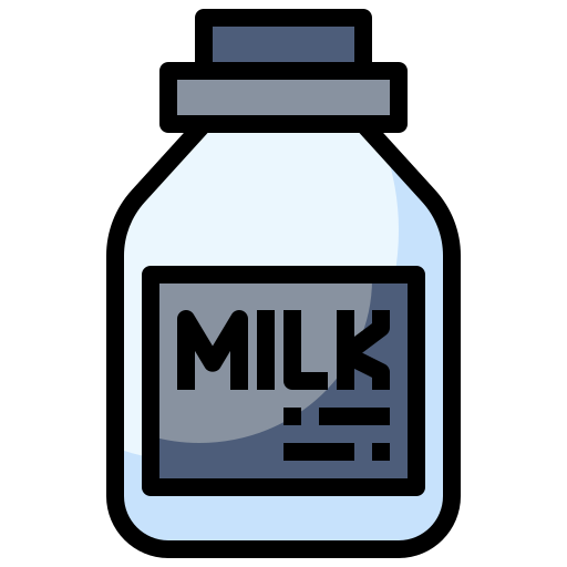 Milk Surang Lineal Color icon
