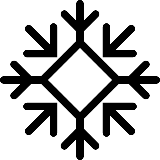 sneeuwvlok  icoon