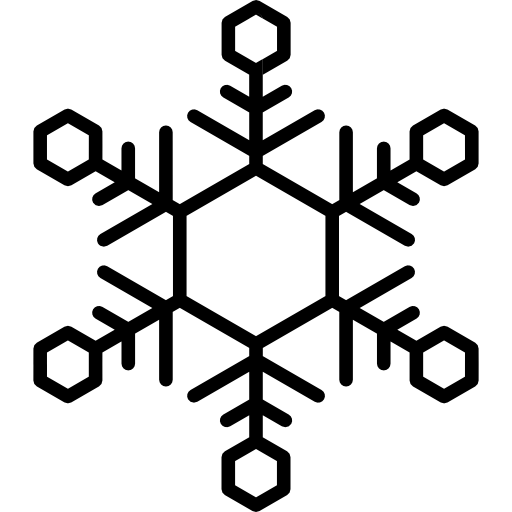 copo de nieve  icono