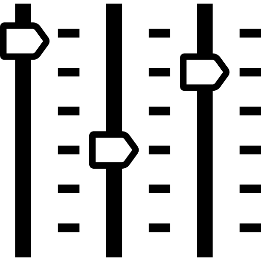 Музыкальный контроллер эквалайзера  иконка