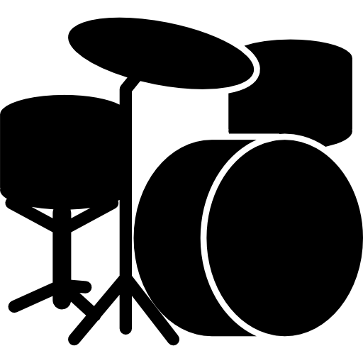 zestaw perkusyjny  ikona
