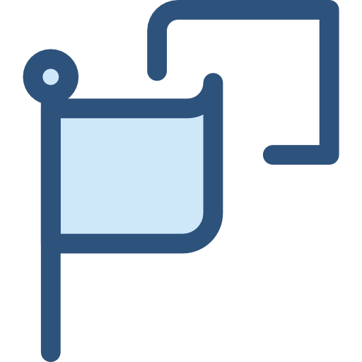 símbolo Monochrome Blue icono