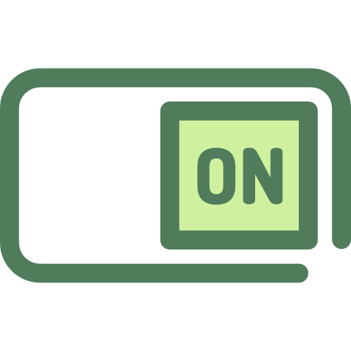 schalter Monochrome Green icon