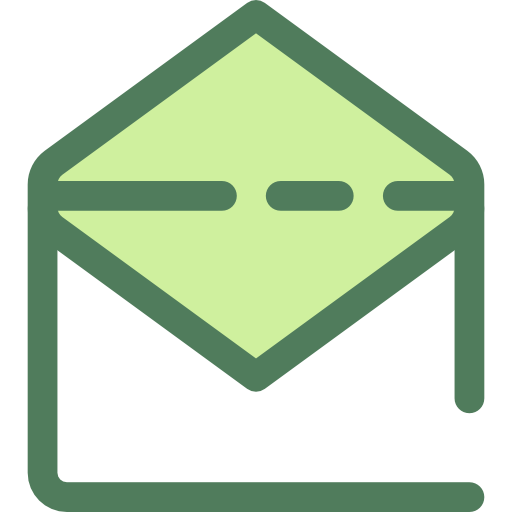 briefumschlag Monochrome Green icon