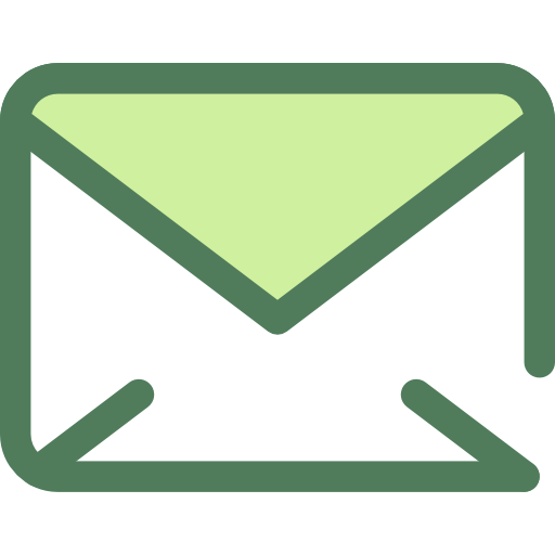 Mail Monochrome Green icon